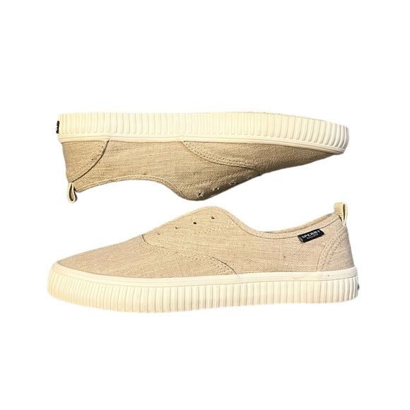 Sperry Crest Creeper CVO Tan Slip On Canvas Sneakers - Picture 5 of 11